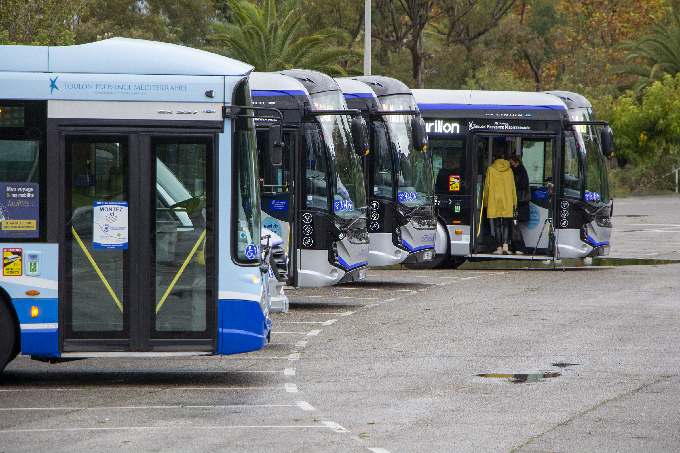 Les bus propre de Toulon