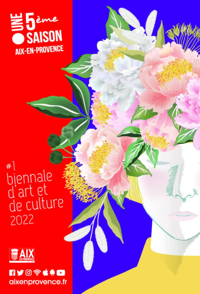 L'affiche de la première Biennale d'art et de culture