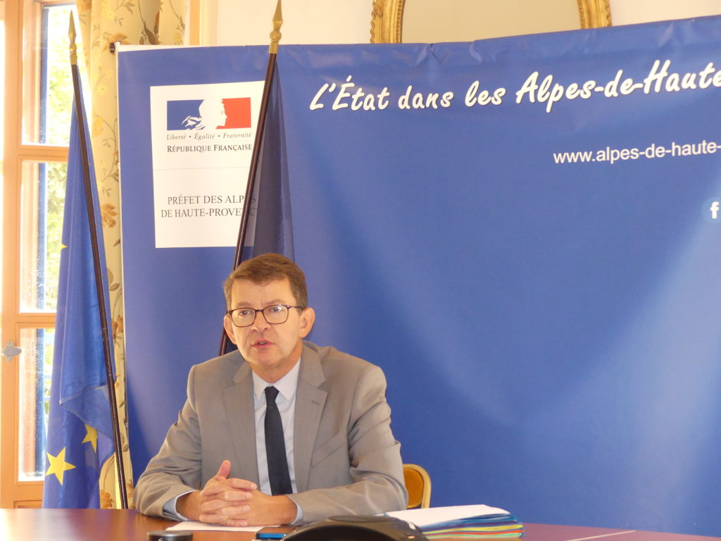 Premier bilan pour le préfet des AlpesdeHauteProvence MProvence