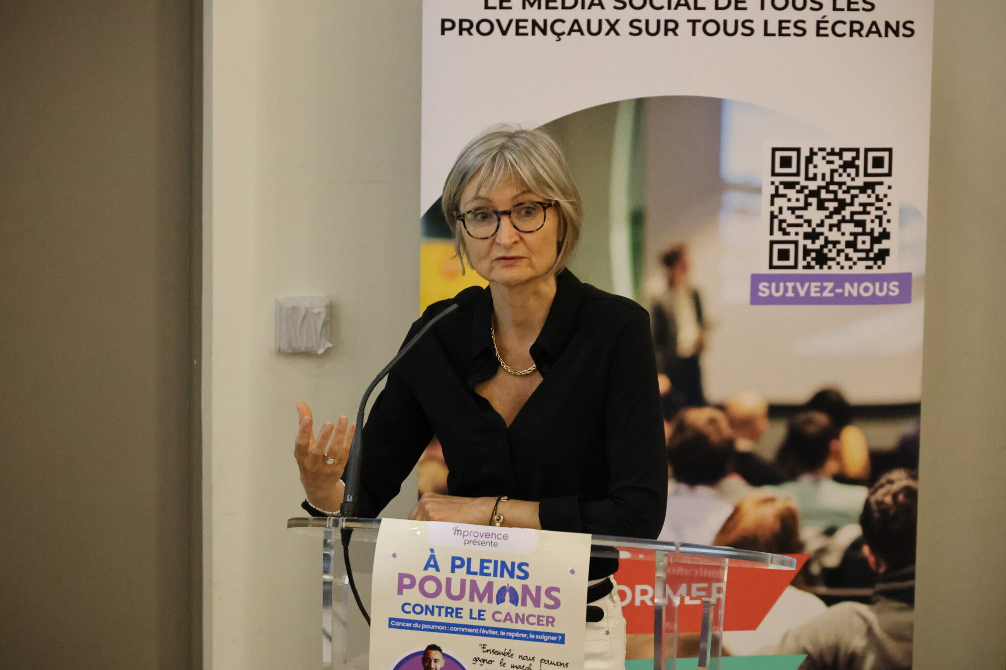 Dr Anne MADROSZYK, responsable oncologie thoracique, Institut Paoli-Calmettes