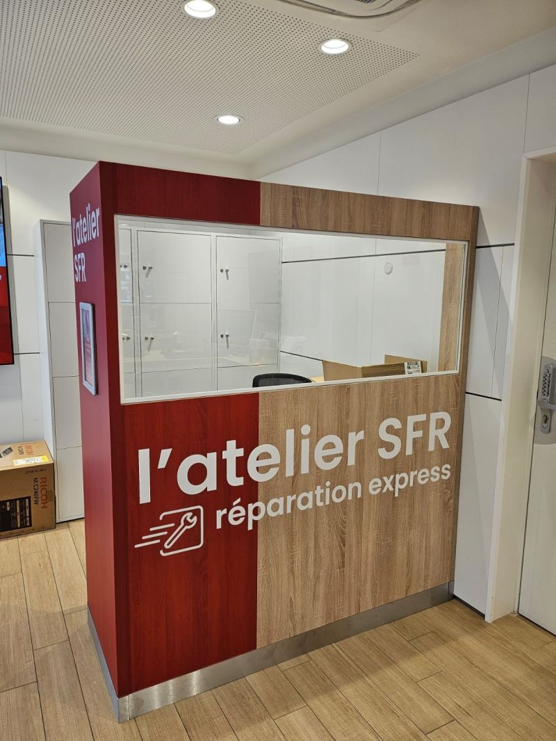 Atelier de réparation téléphone SFR