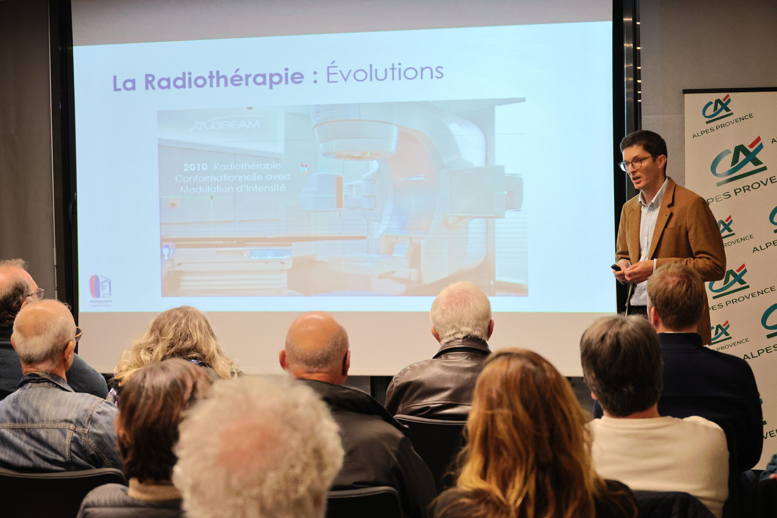 Dr Lysian Cartier, oncologue radiothérapeute à l'Institut du Cancer Sainte Catherine d'Avignon