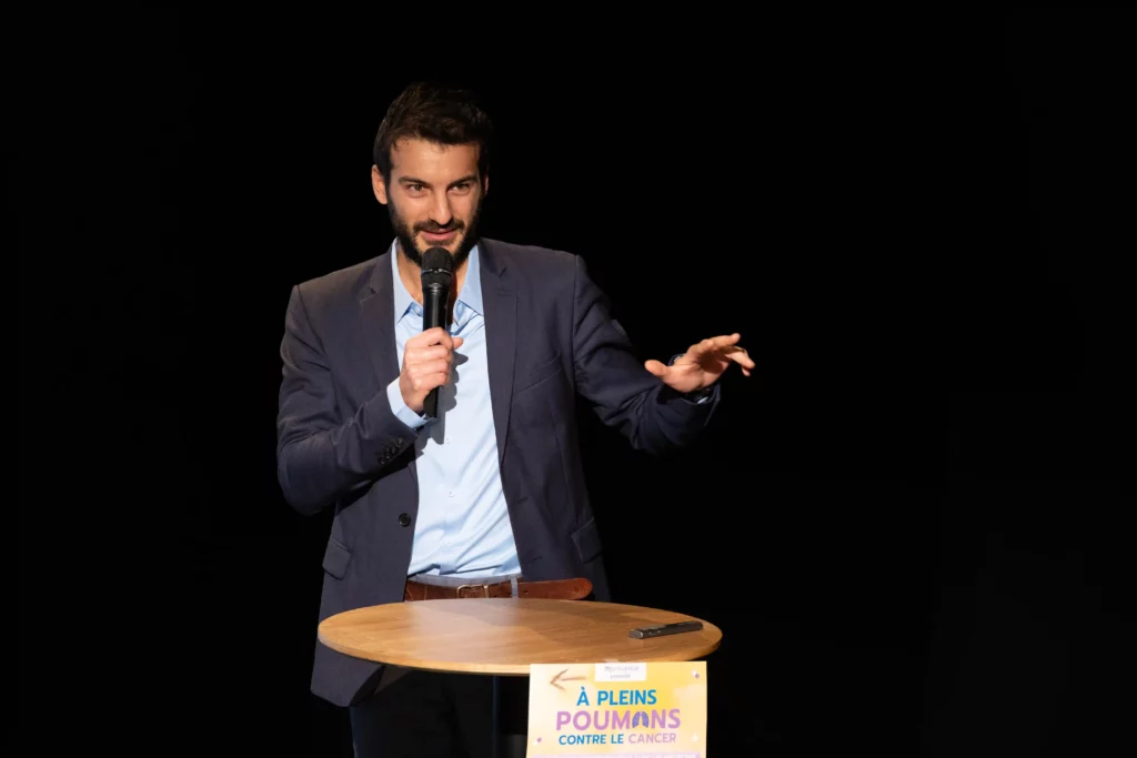 Dr Nicolas BENZIANE, oncologue radiothérapeute, Centre Azuréen de Cancérologie, Mougins et Dr Magali ROA, pneumo-oncologue CHI Fréjus Saint-Raphaël