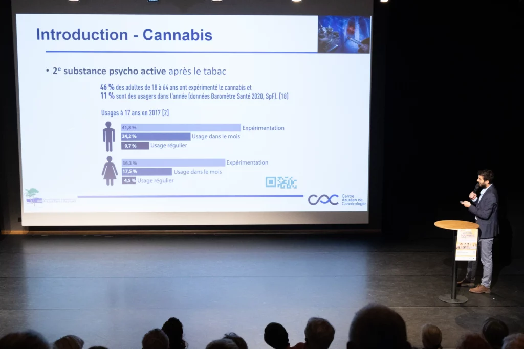 Dr Nicolas BENZIANE, oncologue radiothérapeute, Centre Azuréen de Cancérologie, Mougins et Dr Magali ROA, pneumo-oncologue CHI Fréjus Saint-Raphaël