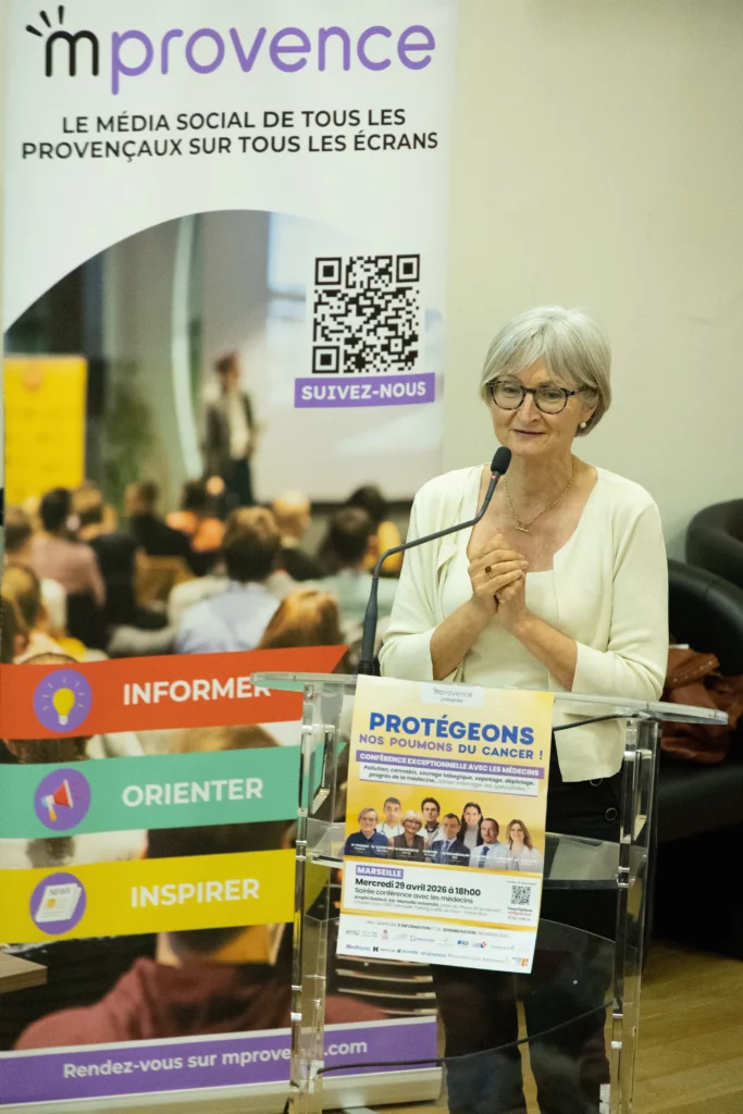 Dr Anne MADROSZYK, responsable oncologie thoracique, Institut Paoli-Calmettes