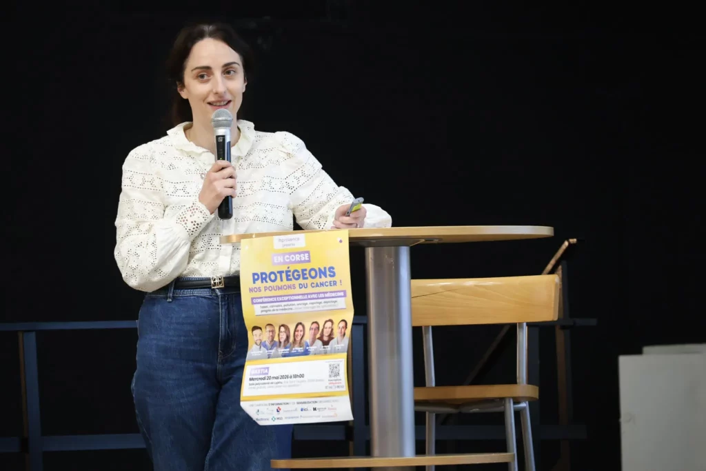 Dr Marie MATTEI, médecin généraliste au service de pneumologie, Centre hospitalier de Bastia