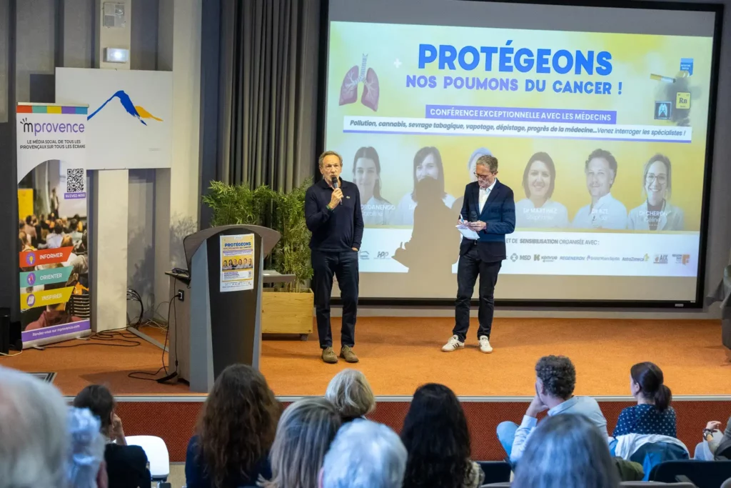 Marc Demauret, chargé de mission à la Ligue contre le cancer des Bouches-du-Rhône et président de l'association Le Souffle d'Après