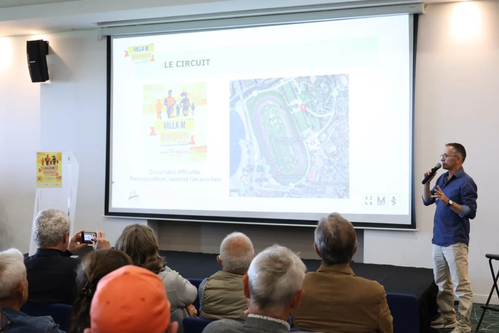 Laurent Manneveau, directeur sportif du SCO Sainte-Marguerite Athlétisme