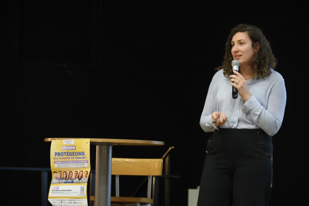 Dr Pauline TOSSAN, pneumologue et oncologue thoracique, CHU de Tours, Centre hospitalier de Bastia